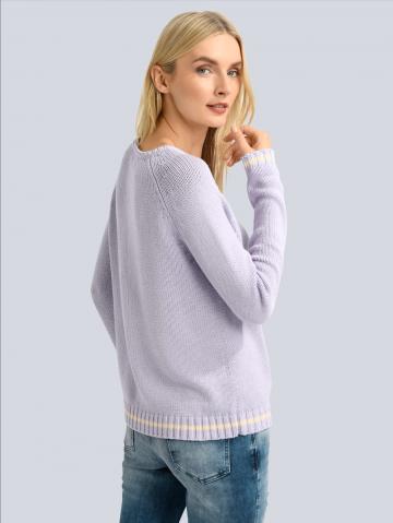 Длинный пуловер