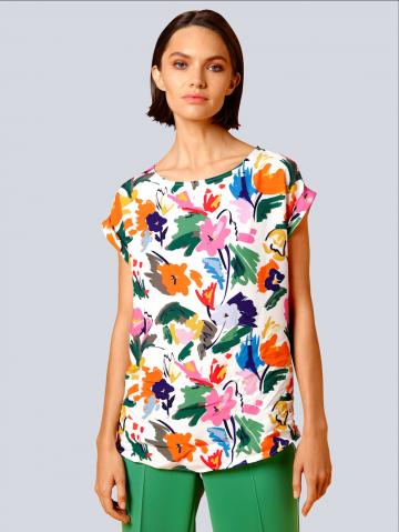 Блузка с коротким рукавом