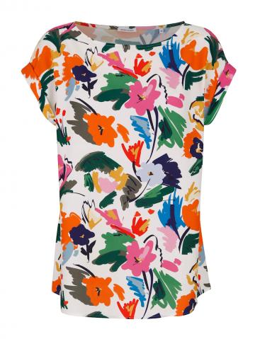 Блузка с коротким рукавом