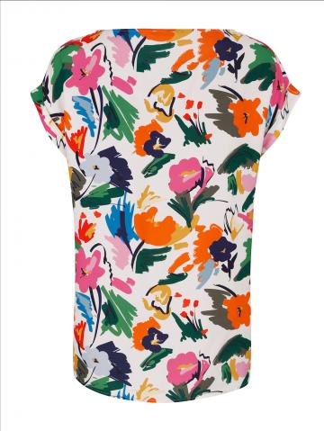 Блузка с коротким рукавом