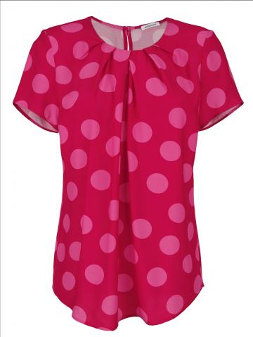 Блузка с коротким рукавом