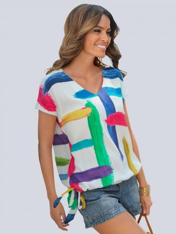 Блузка с коротким рукавом