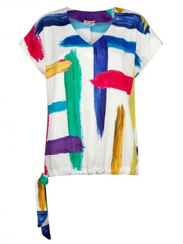 Блузка с коротким рукавом