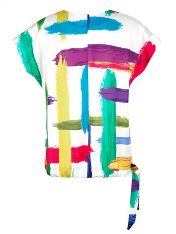 Блузка с коротким рукавом