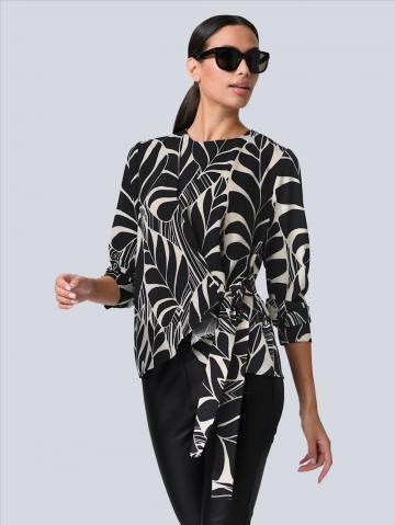 Блузка с длинным рукавом