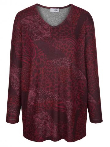 Вязаный пуловер