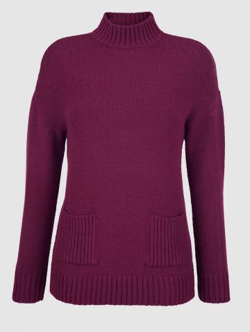 Вязаный пуловер