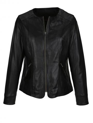 Куртка из искусственной кожи