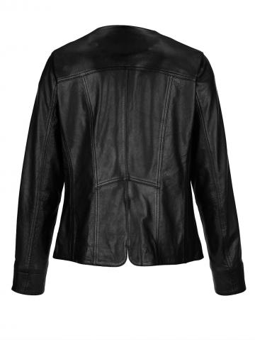 Куртка из искусственной кожи