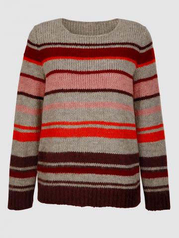 Вязаный пуловер