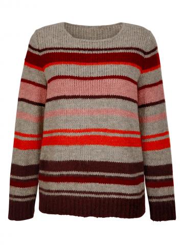 Вязаный пуловер