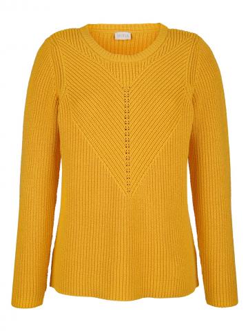 Вязаный пуловер