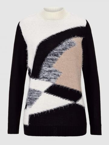 Вязаный пуловер