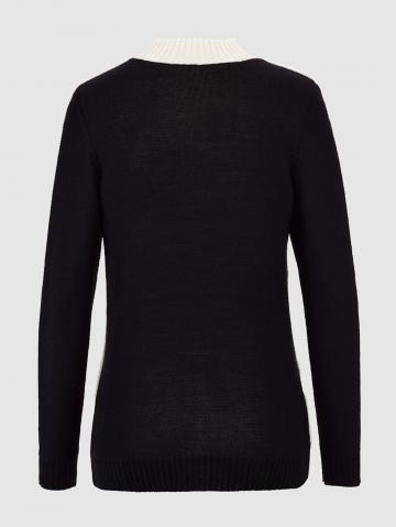 Вязаный пуловер