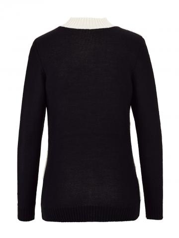 Вязаный пуловер