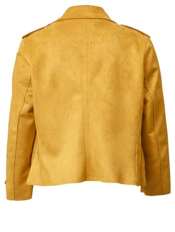 Куртка из искусственной кожи