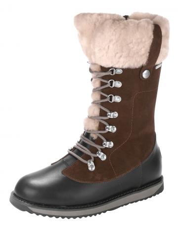 Сапоги на шнуровке