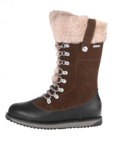 Сапоги на шнуровке