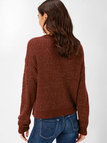 Вязаный пуловер