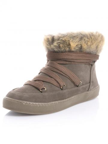 Сапожки на шнуровке