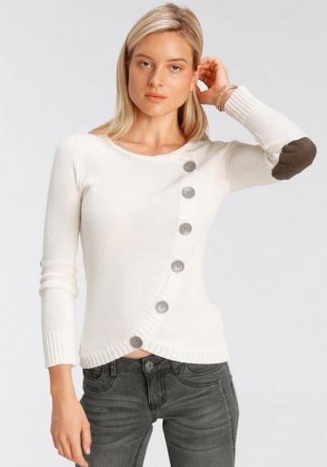 Вязаный пуловер