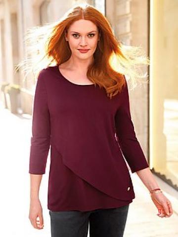 Кофта с круглым вырезом