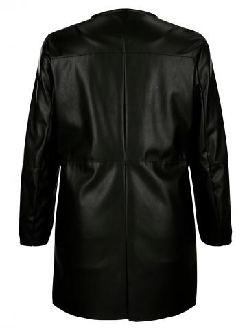 Куртка из искусственной кожи