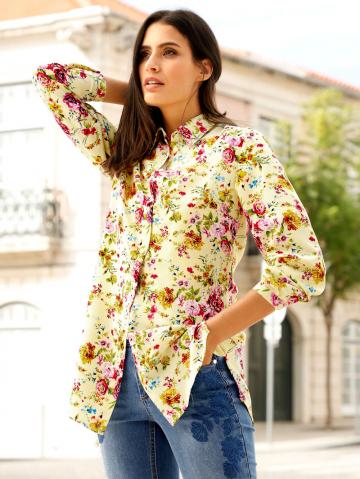 Длинная блузка