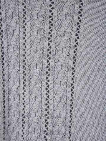 Вязаный пуловер