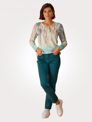 Вязаный пуловер