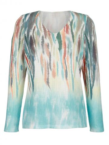 Вязаный пуловер