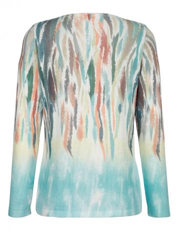 Вязаный пуловер