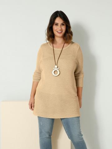 Вязаный пуловер