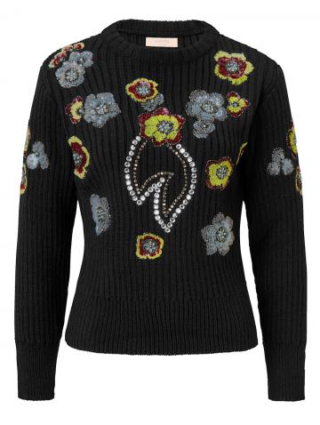 Вязаный пуловер