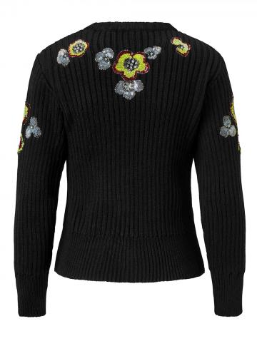 Вязаный пуловер