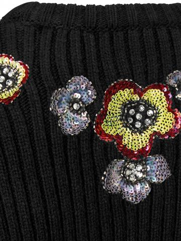 Вязаный пуловер