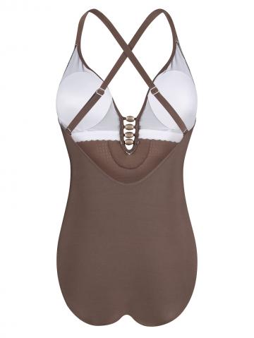 Слитный купальник