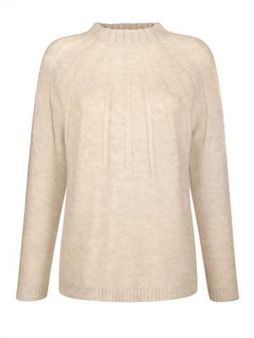 Вязаный пуловер