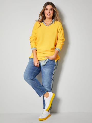 Вязаный пуловер