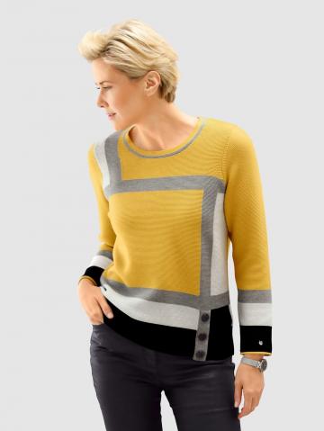 Вязаный пуловер