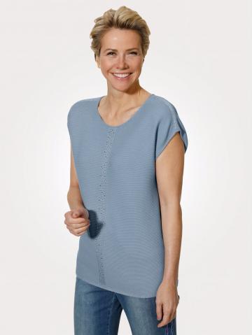 Вязаный пуловер