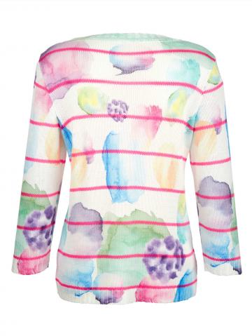 Вязаный пуловер