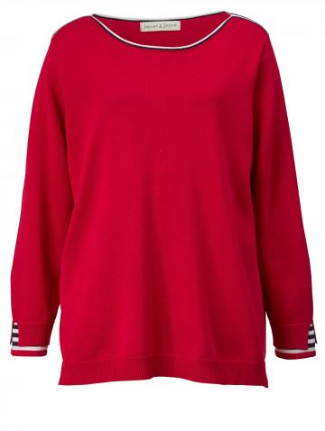 Вязаный пуловер