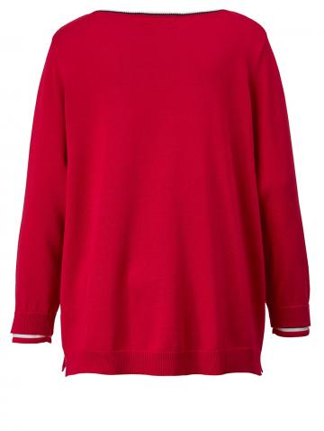 Вязаный пуловер