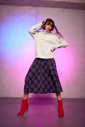 Вязаный пуловер