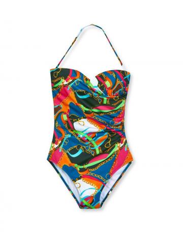 Слитный купальник