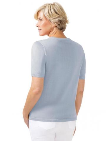 Пуловер с коротким рукавом 