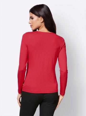 Майка с вырезом V 