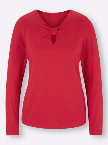 Майка с вырезом V 