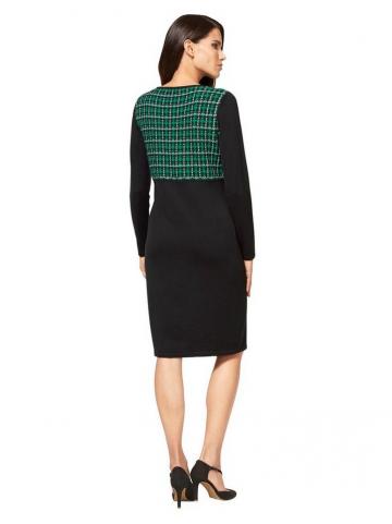 Вязаное платье 